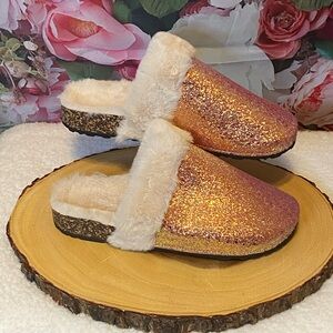 Sparkly Pink Slippers